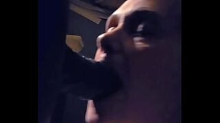 Sat my stepmother down so that babe could talk to the mic