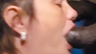 Sat my stepmother down so that babe could talk to the mic