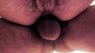 Urlo mentre mi gira il cazzo dentro il culo e lo riempie di piscia e sborra ???????????? LadyGodivaAndMe
