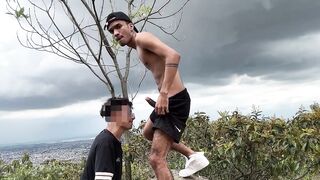 banging with curious athlete