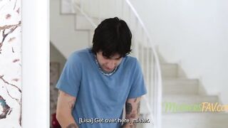 Stepmom Spins, Stepson Grins