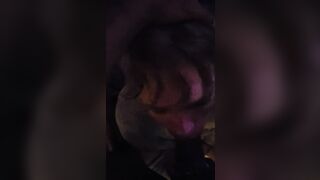 Femboy BBC deepthroat training