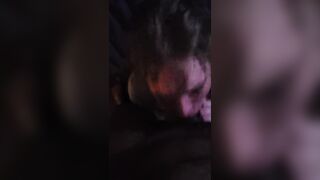 Femboy BBC deepthroat training