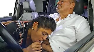 Aly Gives Apu The Superlatively good Knob Oral sex In The World