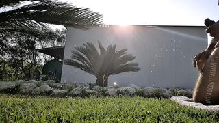 grosso cazzo squirta litri di precum, sborra all'aperto IG:Dodgyitalian199