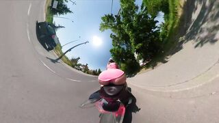 Hawt Riding around the Block