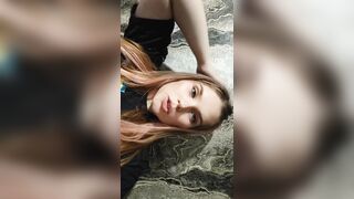 a glamorous hotty flirting with u.