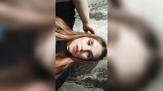 a glamorous hotty flirting with u.