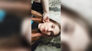 a glamorous hotty flirting with u.