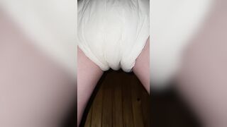 After my diaper change I soak my diaper