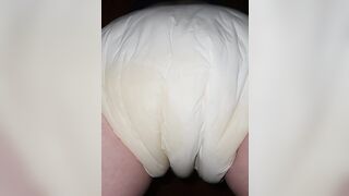 After my diaper change I soak my diaper