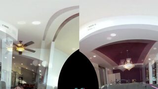 VRHUSH Jillian Janson and Pamela Morrison have joy with a boy sex doll