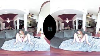 VRHUSH Jillian Janson and Pamela Morrison have joy with a boy sex doll