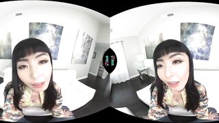 VRHUSH Oriental cutie Marica Hase masturbating