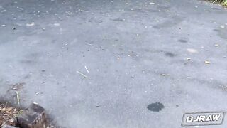 BJRAW Keira Croft, Sucks Romeo Mancini large shlong and takes massive facial!