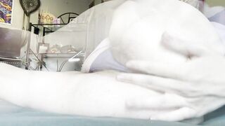 Large Ass Anal opening Widens and Bush Play