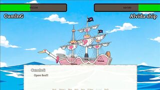 Lusty Buccaneers [ Parody Comics Game ] Ep.4 CREAMPIE Nico Robin's pirate twat !