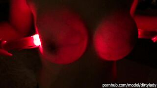This u've not seen! Glow tits how silicone implants glow in the darksome