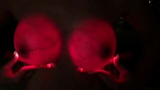 This u've not seen! Glow tits how silicone implants glow in the darksome