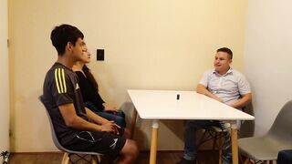 I brought my boyfriend to introduce him to my stepparents out of imagining that my sexually excited stepmother was gonna screw him like collagen and in front of my cuckold stepfather.