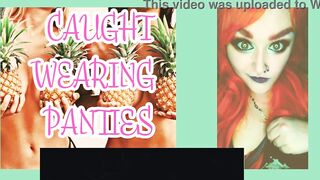 I caught u wearing my pants and sucking on my sex-toy by Dominatrix Lana