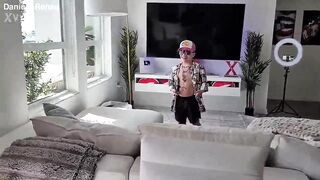 Large Tit Golden-haired Housewife Gets Cunt Pounded By Midget With Massive Hog