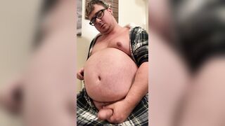 Just enjoying being corpulent