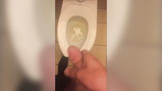 Large Bi Cock Pissing (Hard & Soft)