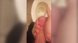 Large Bi Cock Pissing (Hard & Soft)
