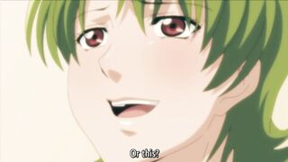 Green Haired Gal With Large Boobs Likes To Screw In The Bath