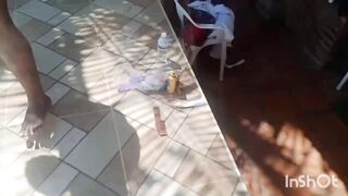 Married redhead gets on top of a ebony dude in the condominium where this babe lives and gives him a oral-job and when this babe gets home her spouse bangs her booty