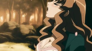 The Maid in Glasses Likes to Ride Large Penis