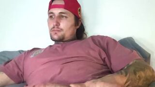 Edge and cum with tatted hawt guy with a large penis