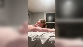 I said her this babe couldn’t make me cum in two minutes but this babe did!