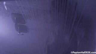 mother I'd like to fuck Payton Hall takes an EROTIC SHOWER and cums HARD