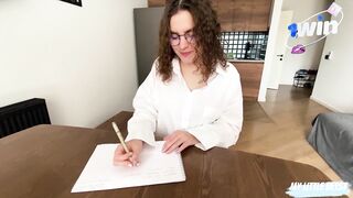 Hot And Lewd Student Tempted Her Teacher During The Exam