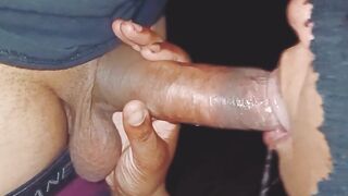 Giving a oral pleasure during class break ????