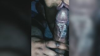 Cum in throat after shower ????