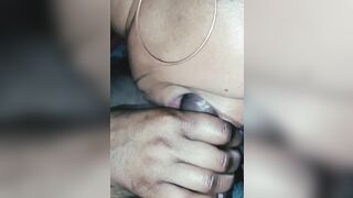 Cum in throat after shower ????