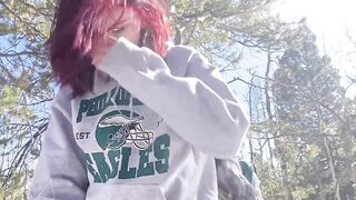 Eagles Fans Creampie in the Forest
