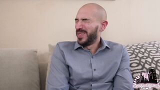 Cheating girlfriend mouth-banged by office bully