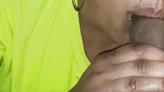 Put it in my throat in advance of I leave for class ????