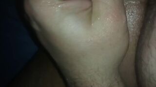 JACKING MY FRESHLY BALD LITTLE SHLONG I CUMMED TWICE