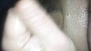 JACKING MY FRESHLY BALD LITTLE SHLONG I CUMMED TWICE