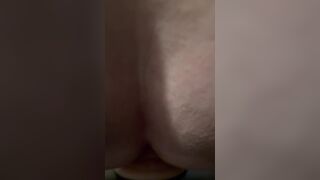 Pounding Super Thick Anal Sex toy