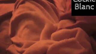 POV I wake up in the centre of night with large jock hard and I jerk it off untill I cum all over the