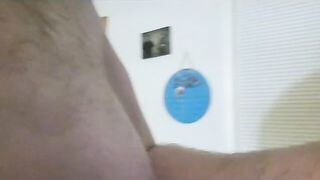 Chunky mother i'd like to fuck gets eaten out then creampie on bed.