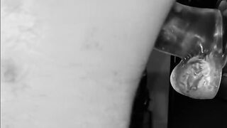 Biggest 10 Inch Vibrator in my Arsehole