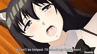 Comics student woke up as a hero with a world of cunts expecting for his cum!