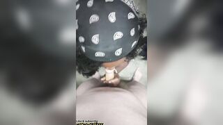 Slim ebony floozy in high heels suck daddies ramrod like a boss , bow over I screw her ebony vagina doggy position like no the next day , one time u go ebony u not at any time go back